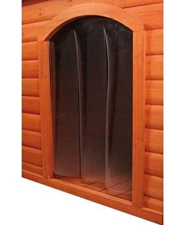 TRIXIE Natura Vinyl Door Flaps Medium Classic Dog House | 12.5 x 17.75 Clear Plastic - 39572 - Buy Online on SooperMarket.com