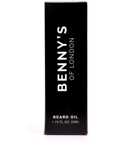 BENNY'S Beard Oil - Natural & Organic, UK Made for Soft & Healthy Beards - Buy Online on SooperMarket.com