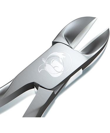 Medical-Grade Toenail Clippers  Podiatrist's Nippers for Thick and Ingrown Nails