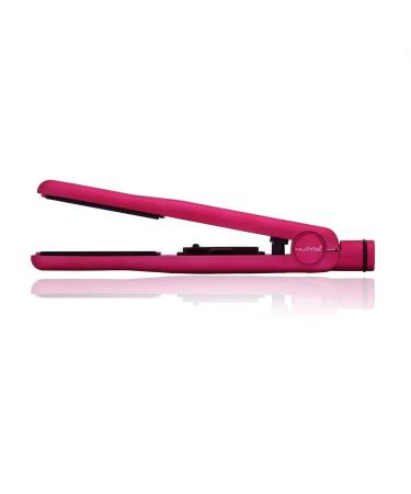 NuMe Fashionista Hair Straightener - Tourmaline Ceramic Flat Iron with Smart Memory & Auto Shut Off - Professional Salon Styling in Purple - Buy Online on SooperMarket.com