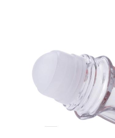 2 Pack 30ml Refillable Clar-on Roll-on Deodorant Bottles | Essential Oil Glass Holder for Aromatherapy & Perfume - Buy Online on SooperMarket.com