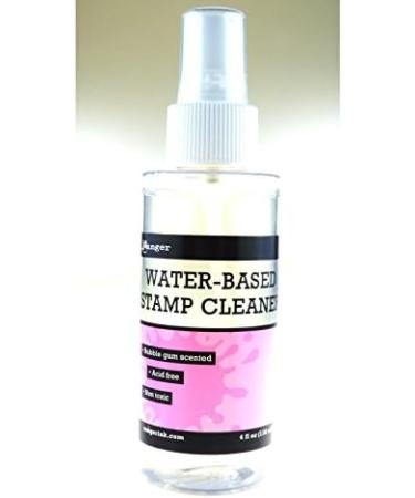 Inkssentials Water-Based Stamp Cleaner 4oz - Ranger WCS01690, Clear - Buy Online on SooperMarket.com