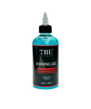 TRU BARBER Shaving Gel for Men Straight razor shave Perfect edging and smooth shaving