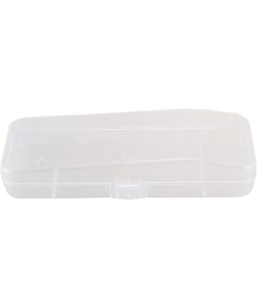 Brensty 2-Piece Double Storage Box for Men | Transparent Shaver Accessories Holder & Art Fabric Case - International Shipping Available - Buy Online on SooperMarket.com