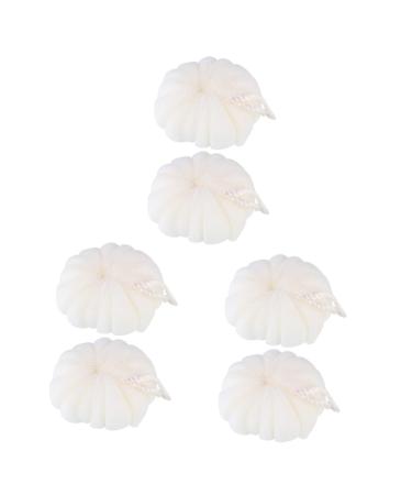 NOLITOY 6 Pcs Large Bath Ball Shower Scrubber Ball Bath Shower Ball Bath Scrubber Mesh Nets Ball Bubble Maker Shower Reticulated Balls Body Scrubber Shower Bubble Ball 1 Count (Pack of 1)
