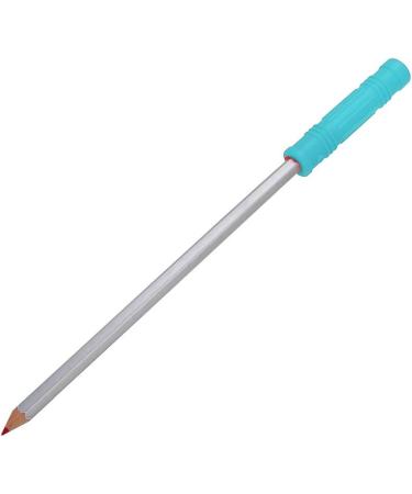 Silicone Chew Pencil Toppers | Safe Baby Teething Toys | Sky Blue Sabre Pen Holder Teether for Infants - Buy Online on SooperMarket.com