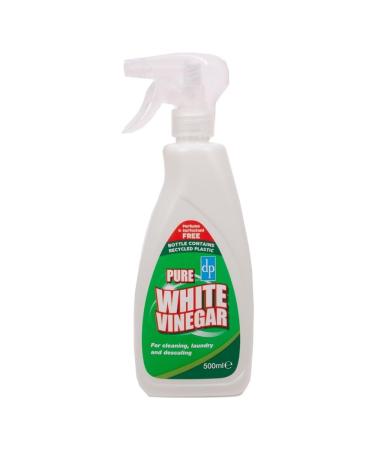 500ml White Vinegar Cleaning Trigger Spray Head White vinegar for Cleaning Distilled White Vinegar for Cleaning Spray Bottle for Glass Oven and Window Cleaning (Pack of 1)