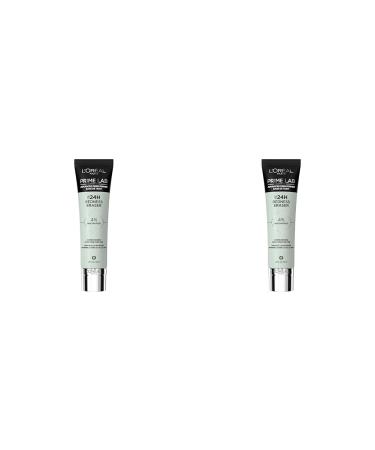 L'Or al Paris Redness Eraser Primer basis for a long-lasting make-up immediately concealed redness up to 24 hours prime lab Advanced DERM Primer 30 ml (pack with 2) 30 ml (2-pack)