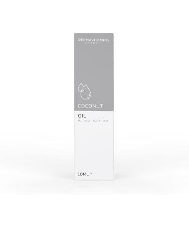 Dermavitamins Pure Coconut Oil 10ml - All-Natural and Organic - Buy Online on SooperMarket.com