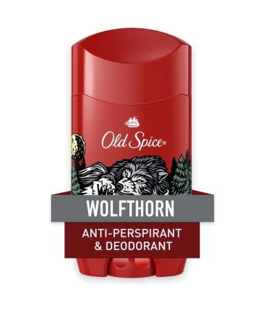 Old Spice Wild Collection Wolfthorn Deodorant 2.6 Ounce (Pack of 2) - Long-lasting Protection - Buy Online on SooperMarket.com