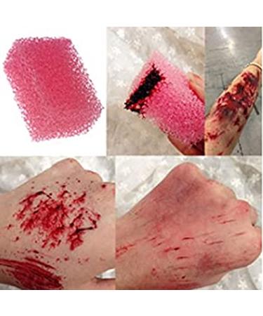 VERONNI 6PCS SFX Makeup Kit - Halloween Face Body Paint Oil with Special Effects Wound Scar Wax, Fake Scab Blood, Brushes, Sponge - Buy Online on SooperMarket.com