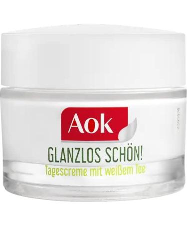 Shop AOK Vegan Moisturizing Day Cream with White Tea - 50ml for Oily Skin & Impurities | International Shipping Available - Buy Online on SooperMarket.com