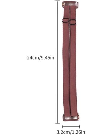 Face Lifting Bands Invisible Slimming Strap Anti Wrinkle Patch Strips Face Slimming Tools with Clips 2 pcs Brown face slimming bands - Buy Online on SooperMarket.com