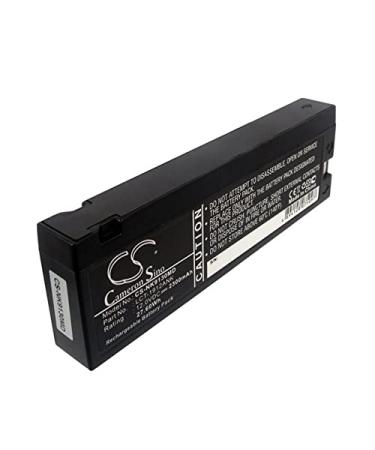 Replacement Battery Compatible with Nihon Kohden -9130 -9130 Q 9130K 9130P 92C Part Number: FB1223C FSB-2010KB FSB-2012K FSB-2012KB FSB-2012KG 2300mAh/12.0V