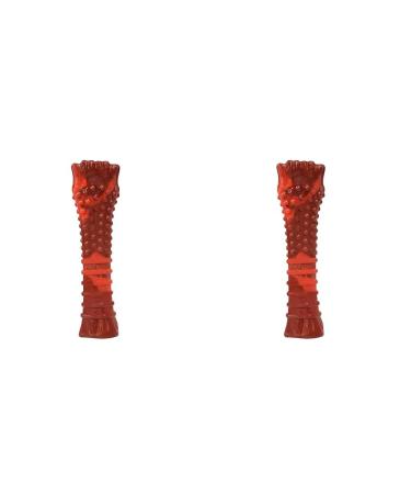 Nylabone of structured Dura Chew beef-jerky-power-chew-chewing bones for extremely heavy chewing dogs-XL size-for dogs up to 23 kg + (pack with 2) multi-colored XL (pack with 2)