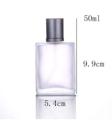 Z nitude 50ml Empty Glass Perfume Bottle Atomizer Refillable Smoke Glass - Buy Online on SooperMarket.com