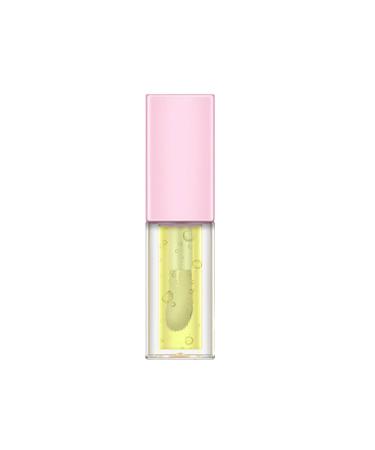 Plumping Lip Oil Moisturising Lip Gloss Tinted Lip Balm Lip Care Transparent Lip Oil Long Lasting Nourishing Lip Gloss Oil 5 ml Lip Balm Stick (E One Size) 1 count (Pack of 1) E