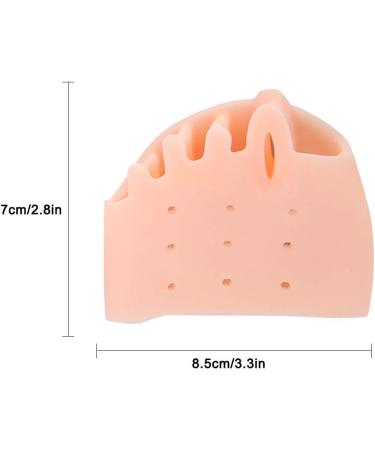 Hiraith Silicone Bunion Straightener | Hallux Valgus Corrector & Toe Protector for Pain Relief - Skin Color - Buy Online on SooperMarket.com
