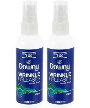 AMCIENT Travel Size Wrinkle Releaser Spray 2-Pack (3 oz Each) with Clear Toiletry Bag & Packing List | Ideal for International Travel - Buy Online on SooperMarket.com