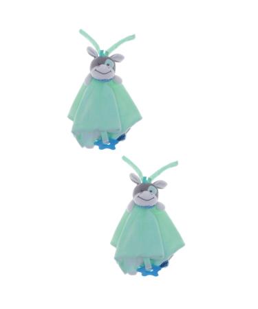 2st plush toys for hanging themberchaud-pl sch animal toys plush toys girl toys toy donkey doll for girls animal doll for girls earth-colored baby form bluex2stk mediumx2pcs