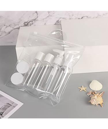 ZEACCT Travel Bottles Set - 10 Leakproof Refillable Containers for Cosmetics Shampoo & Shower Gel - Ideal for International Travel - Buy Online on SooperMarket.com