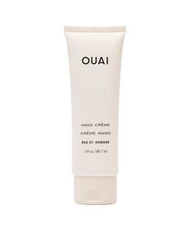 OUAI Hand Cream - Thick Creamy Balm with Coconut Oil Murumuru Butter and Shea Butter - Hydrating Moisturizer for Soft Hands - Use Daily to Deeply Nourish Skin (3 Oz)