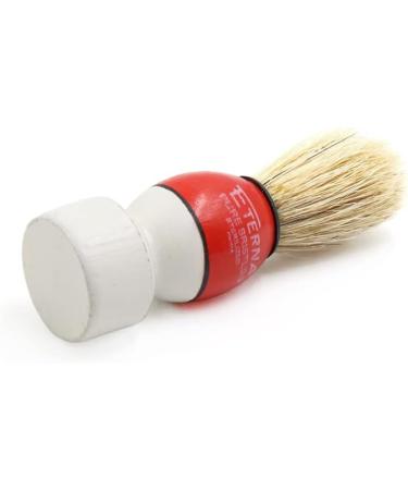 Ruilogod Red Wood Handle Mini Bristle Beard & Mustache Brush for Men - Portable Grooming Tool - Buy Online on SooperMarket.com