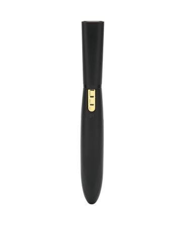 Professional Quick Heating Long Lasting Eyelash Curling Tool with Comb Heated Eyelash Curler for Women Battery Powered Electric Eye Lashes Curler for Make Up(Black)