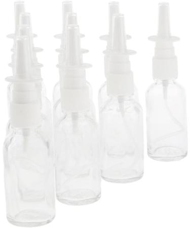 Milageto 10 Bottles Glass Sprayer Bottle with Swivel Bar Design for Mouth/Nasal Clear 3.2 x 12.4 cm - Buy Online on SooperMarket.com