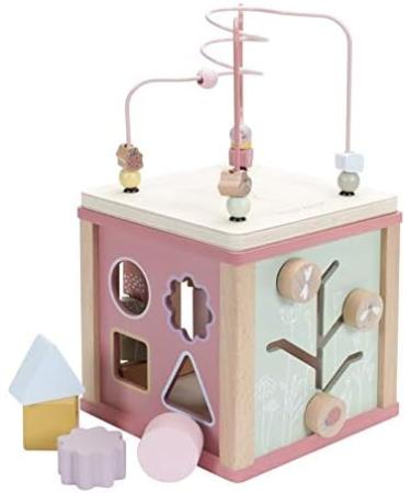Buy Little Dutch 7028 Motor Skills Loop Activity Cube - International Shipping Available | Enhance Child Development - Buy Online on SooperMarket.com