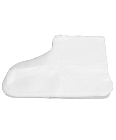 Disposable plastic paraffin bathroom inserts for foot 100 pieces of foot cover bag for hot spa growth therapy footwear for foot pedicure skin care
