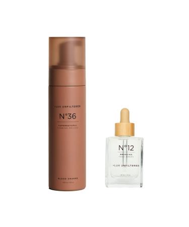 + Lux Unfiltered Complete Tan Set with N 12 Bronzing Self Tanning Drops and N 36 Supernatural Tanning Mousse