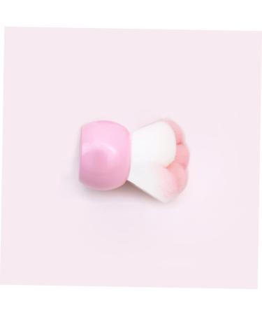 Angoily Portable Makeup Blush Brush - Professional Travel Brush for Women | Soft Pink Fur Foundation Tool - Buy Online on SooperMarket.com