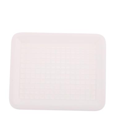 HAPINARY Box Hamster Toilet Bunny Supplies Bunny Pet Toilet Rabbit Training Potty Plastic Pet Toilet Bunny Trainer Toilet Bunny Clean Equipment -Fall Bunny Potty Small Pet Cage Supply 24.5X19.5X3CM White