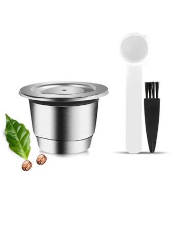 Refillable Coffee Espresso Capsules Stainless Steel Reusable Coffee Pods Compatible for NES presso Machines