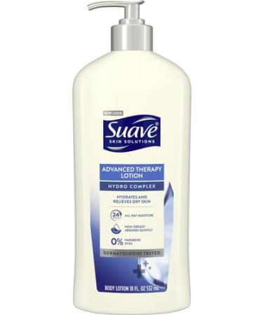 Suave Skin Solutions Body Lotion Advanced Therapy 18 oz - Intense Moisturizing Relief for All Skin Types | Shop Internationally - Buy Online on SooperMarket.com