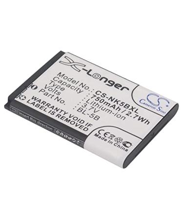 Replacement Battery Compatible with Vodafone Mini D100 Mini D101 750mAh/3.7V
