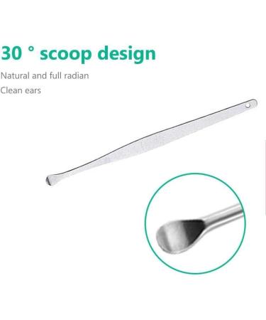 WNPXQNT 7Pcs/Set Steel Earpick Wax Curette Tool - Ear Cleaner Pick for Ear Care - Ear Wax Spoon Pickers Clean - Buy Online on SooperMarket.com