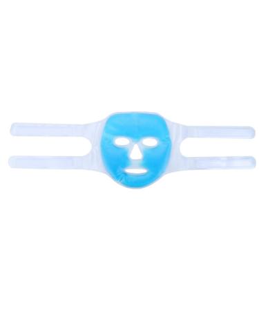 Reusable Hot Cold Gel Facial Mask - Skin Tightening & Fatigue Relief | Eye Relaxation & Cooling Therapy - Buy Online on SooperMarket.com