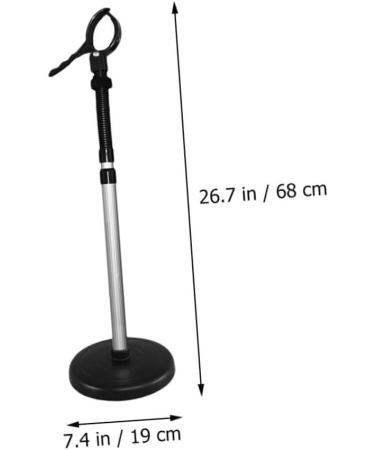 360 Hair Dryer Stand - Rotating Holder & Storage Rack for Easy Hair Styling | Barber Supplies - Buy Online on SooperMarket.com