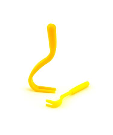 Tick Hook / Tweezers Made of Plastic Set of 2