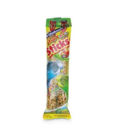 2 Budgie Fruit Sticks Treat - Vitakraft 60g (TP)(VITBFS)