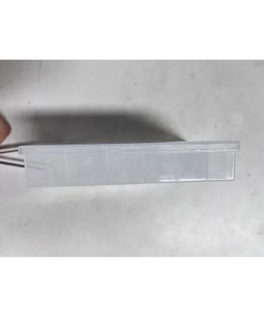 Kalolary 120Pcs Clear Dual Nail System - MOOLD ACYLL Stiletto Nail Extension Tips for Nail Art | 12 Sizes with Scale for Perfect Manicure - Buy Online on SooperMarket.com