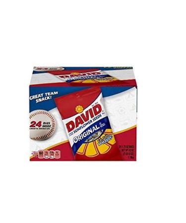 David Original Sunflower Seeds 24CT Box