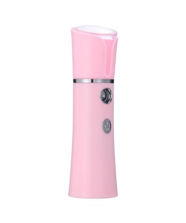 MUSISALY 1pc Oil for Face Face Evaporator Handheld Spray Pink Facial Spa Steamer 14.10X4.00X4.00CM