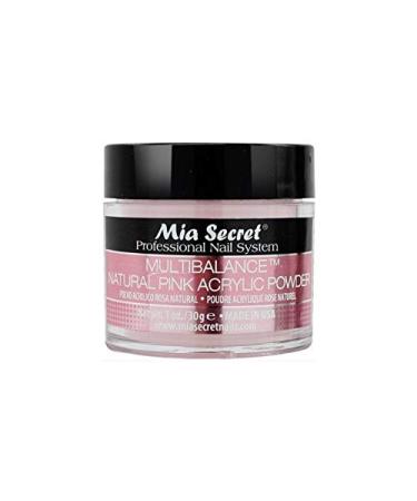 Mia Secret Acrylic Powder Multi Balance Natural Pink - 1 Oz