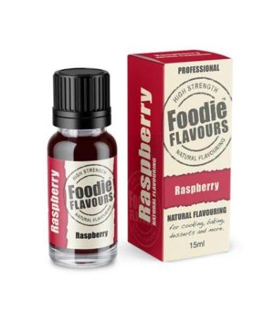 Foodie Flavours Natural Raspberry Food Flavour 15ml