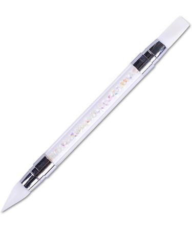 Nail Art Sculpture Pens Silicone Dual Head Manicure Carving Pen Rhinestone Beads Picker Tool Beauty Tools - Buy Online on SooperMarket.com
