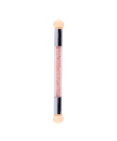 Dual-ended Uv Gel Painting Nail Brush Nail Art Sponge Pen Tool Nail Sponge Double-head Dyed Nail Pen Nail Pen champagne