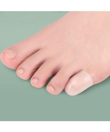 FOMIYES 10pcs Toe Separator Caps - Toe Sleeve Protectors for Blisters, Ingrown Toenails & Toe Spacers - Buy Online on SooperMarket.com